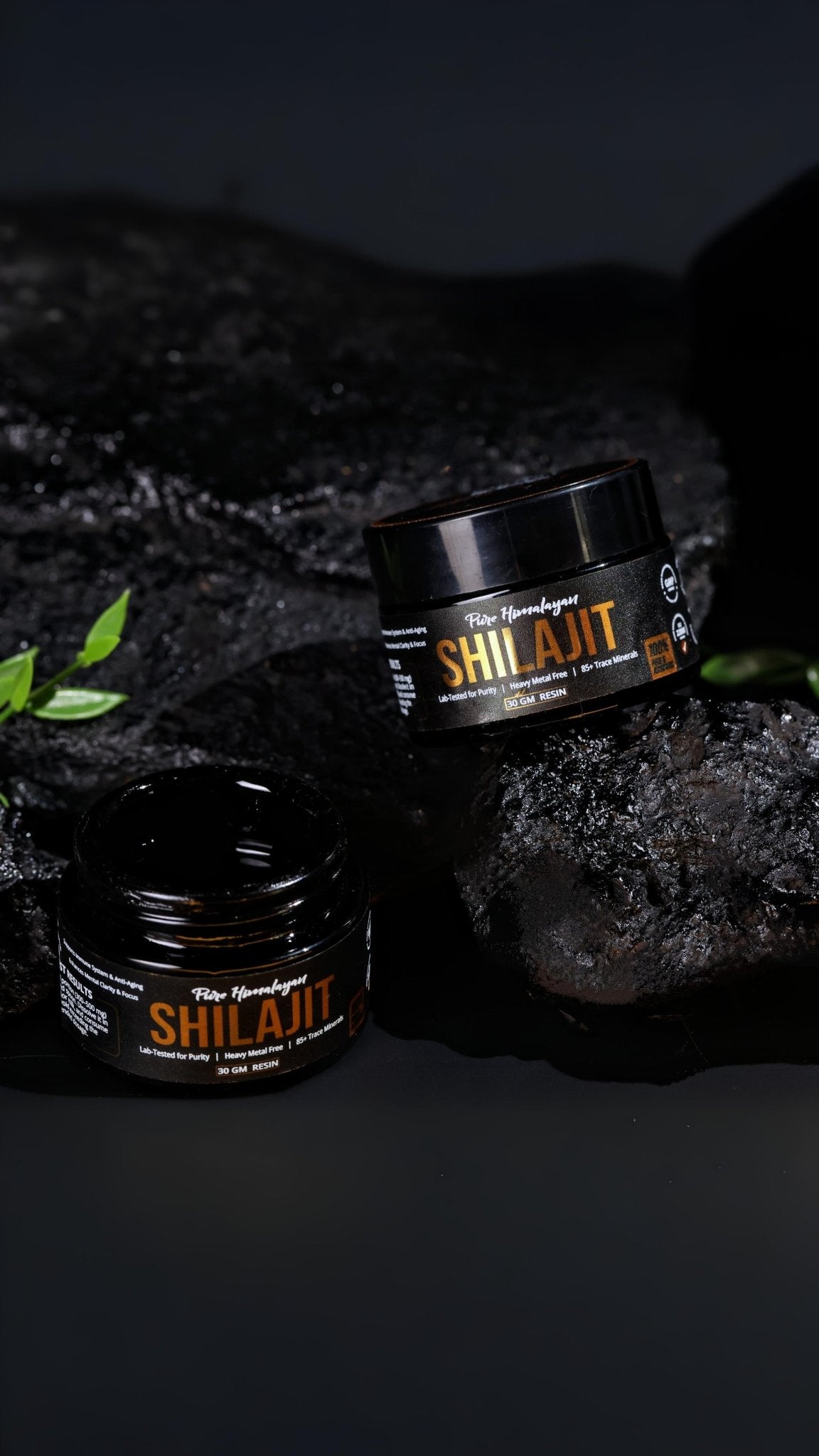 Pure Himalayan Shilajit | 85 Essential Minerals | 2 Month Supply - Earthly Elementals