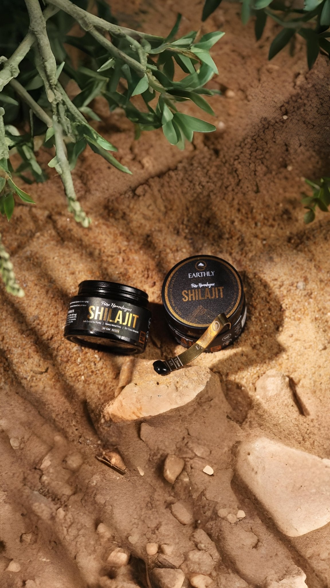 Pure Himalayan Shilajit | 85 Essential Minerals | 2 Month Supply - Earthly Elementals